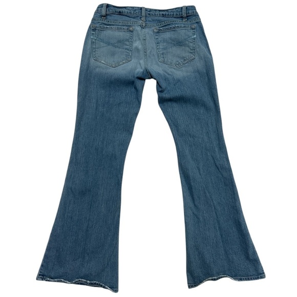 Aeropostale Vintage Y2K Super flare Jeans Low Rise Distressed Size 5/6S - Picture 2 of 11